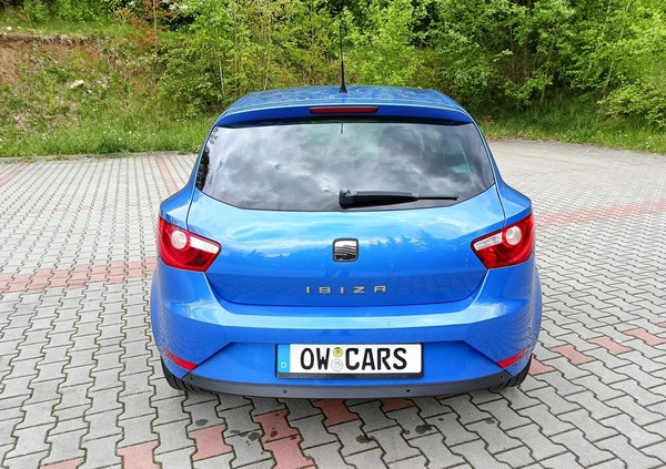 Seat Ibiza cena 23999 przebieg: 173000, rok produkcji 2012 z Poznań małe 137